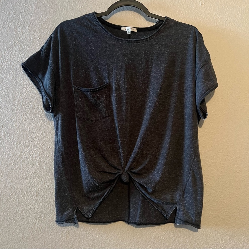 Women's Z Supply Active Twisted Up Shirt size M